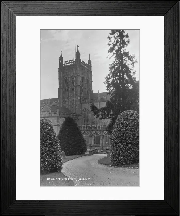 Framed Print : Malvern Priory Framed Print : Malvern Priory