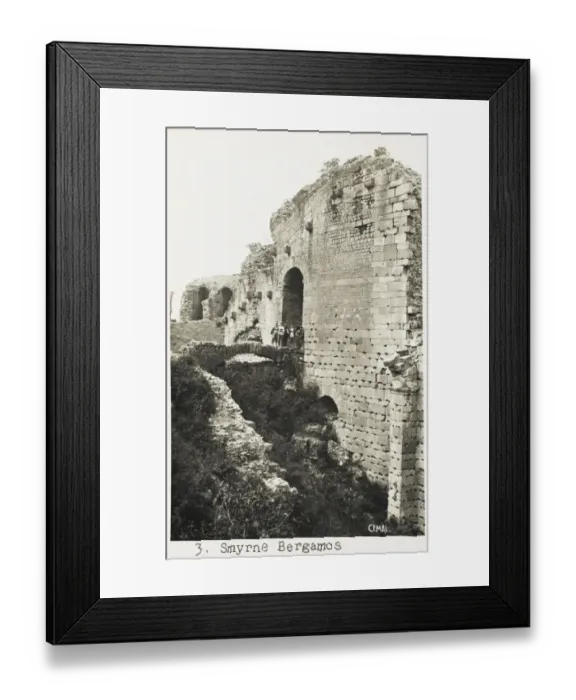 Framed Print : Ruins at Bergama / Pergamon Framed Print : Ruins at Bergama / Pergamon