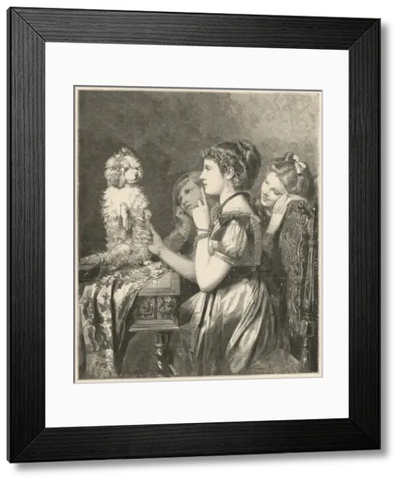 Framed Print : A dogs education Framed Print : A dogs education