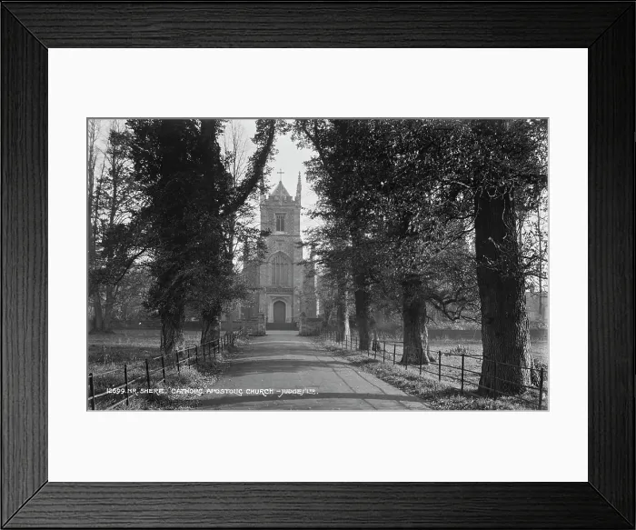 Framed Print : Catholic Apostolic Church in Shere Framed Print : Catholic Apostolic Church in Shere