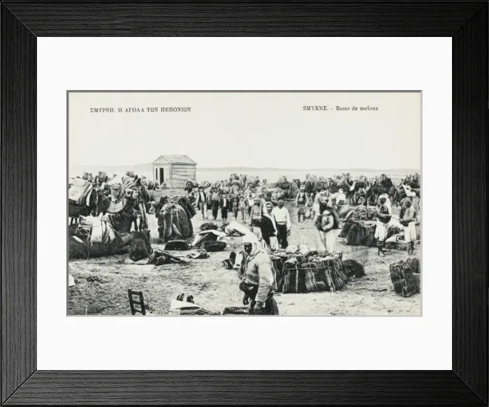 Framed Print : Izmir (Smyrna), Turkey - Melon Market Framed Print : Izmir (Smyrna), Turkey - Melon Market