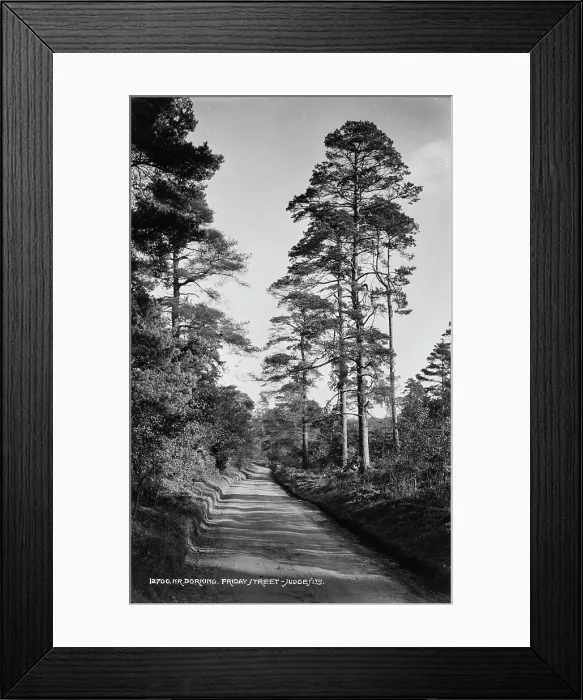 Framed Print : A Serene Pathway in Dorking Framed Print : A Serene Pathway in Dorking