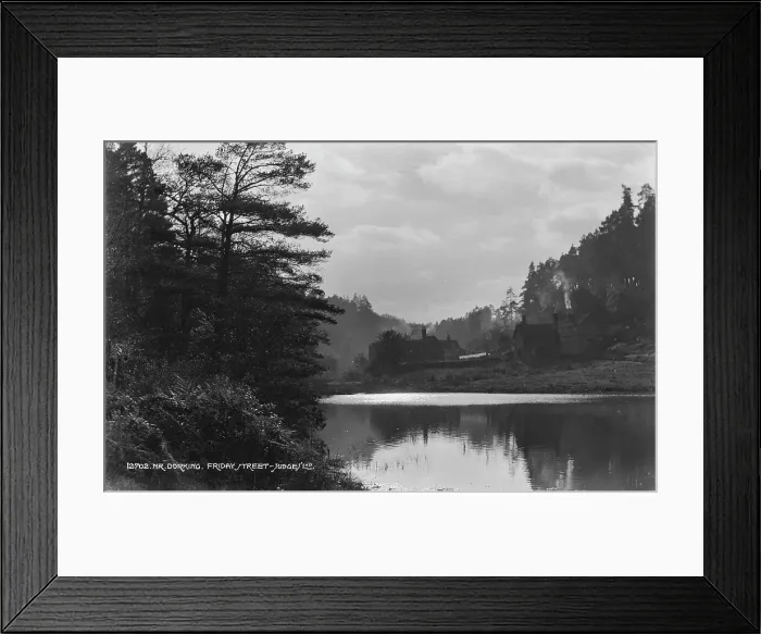 Framed Print : Tranquil Scene at Friday Street Framed Print : Tranquil Scene at Friday Street