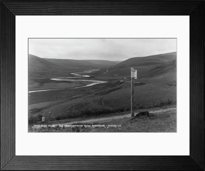 Framed Print : Scenic View of Elan Valley Framed Print : Scenic View of Elan Valley
