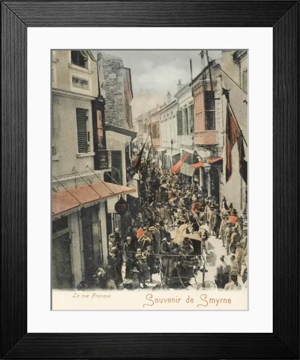 Framed Print : Izmir (Smyrna), Turkey - Franque Street Framed Print : Izmir (Smyrna), Turkey - Franque Street