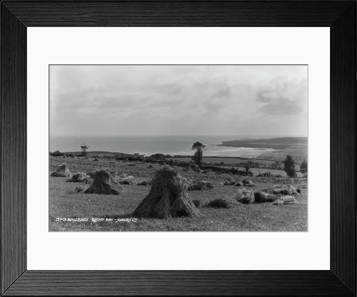 Framed Print : Scenic View of Llugh Bay Framed Print : Scenic View of Llugh Bay