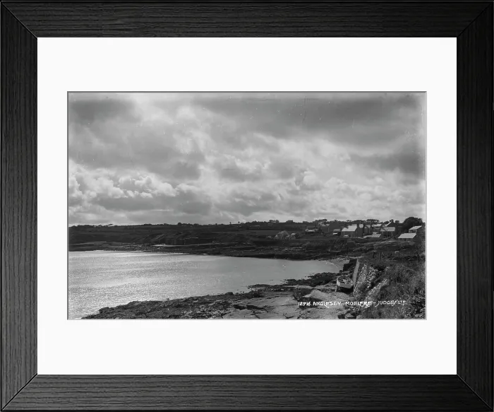 Framed Print : Moelfre, Anglesey Framed Print : Moelfre, Anglesey