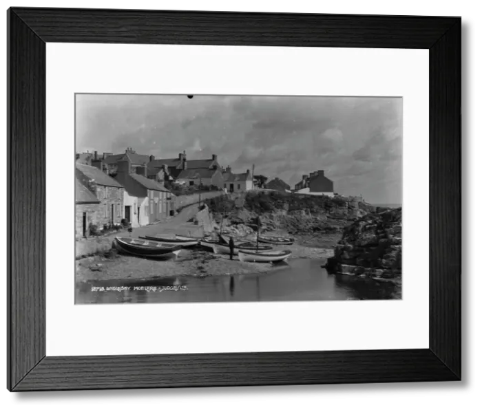 Framed Print : Moelfre Harbour Framed Print : Moelfre Harbour