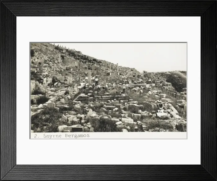 Framed Print : Ruins at Bergama / Pergamon Framed Print : Ruins at Bergama / Pergamon