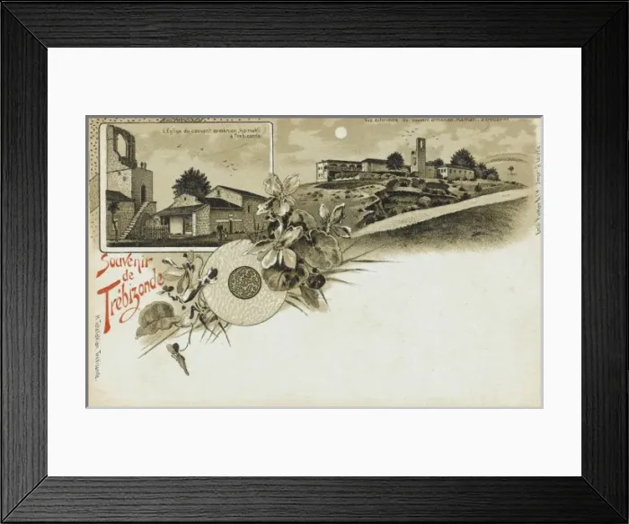 Framed Print : Trabzon - Armenian Church and Convent Framed Print : Trabzon - Armenian Church and Convent