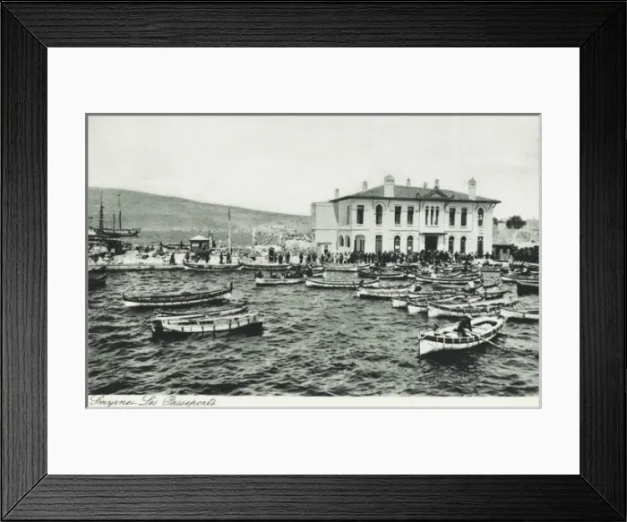 Framed Print : Pasaport Quay - Izmir (Smyrna) Framed Print : Pasaport Quay - Izmir (Smyrna)