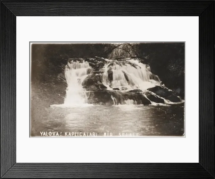 Framed Print : Yalova, Turkey - A Hot Spring Waterfall Framed Print : Yalova, Turkey - A Hot Spring Waterfall
