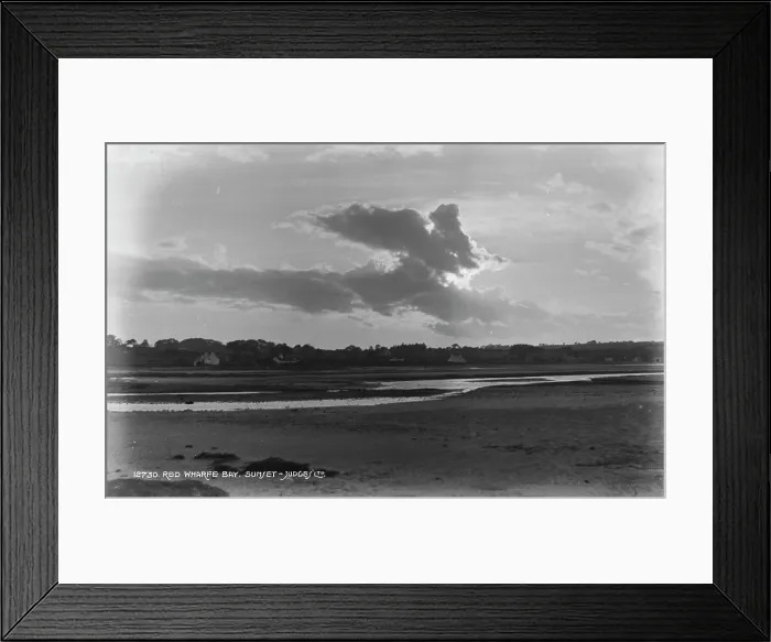 Framed Print : Sunset at Red Wharfe Bay Framed Print : Sunset at Red Wharfe Bay