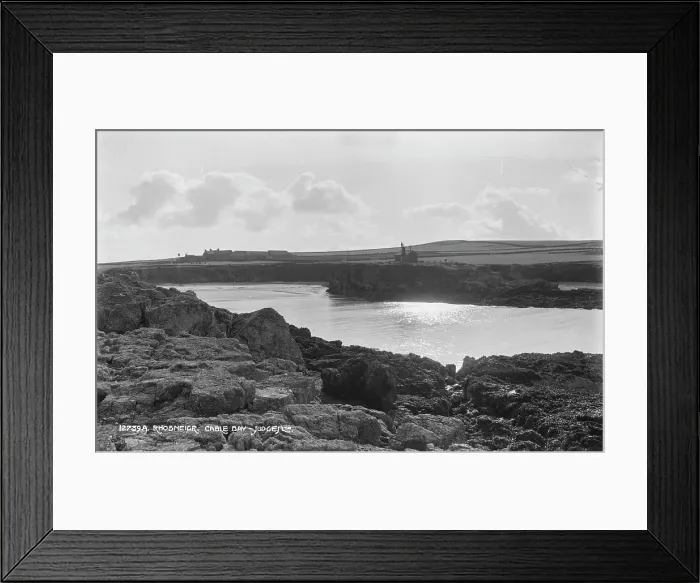 Framed Print : Scenic View of Cable Bay, Rhosneigr Framed Print : Scenic View of Cable Bay, Rhosneigr