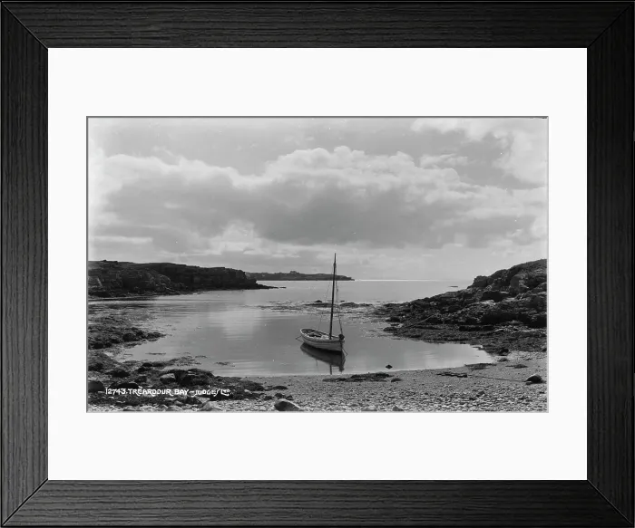 Framed Print : Tranquil Scene at Trearddur Bay Framed Print : Tranquil Scene at Trearddur Bay