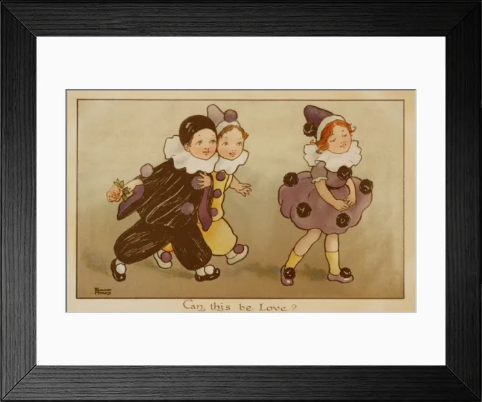 Framed Print : Can This Be Love by Florence Hardy
