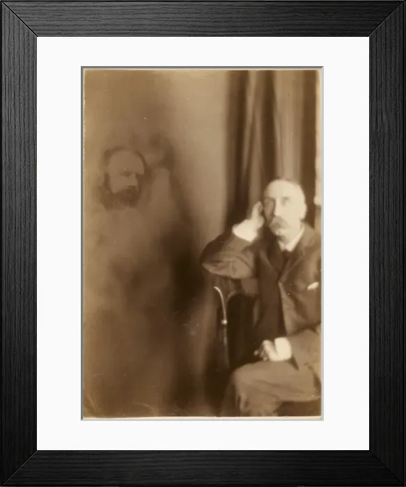 Framed Print : Spirit Photo Boursnell 1907 Framed Print : Spirit Photo Boursnell 1907