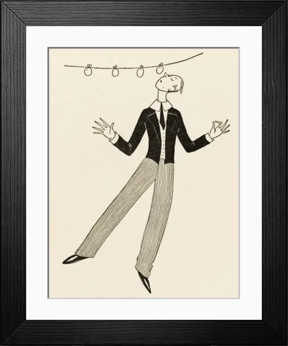Framed Print : Party Game - identifying by smell Framed Print : Party Game - identifying by smell