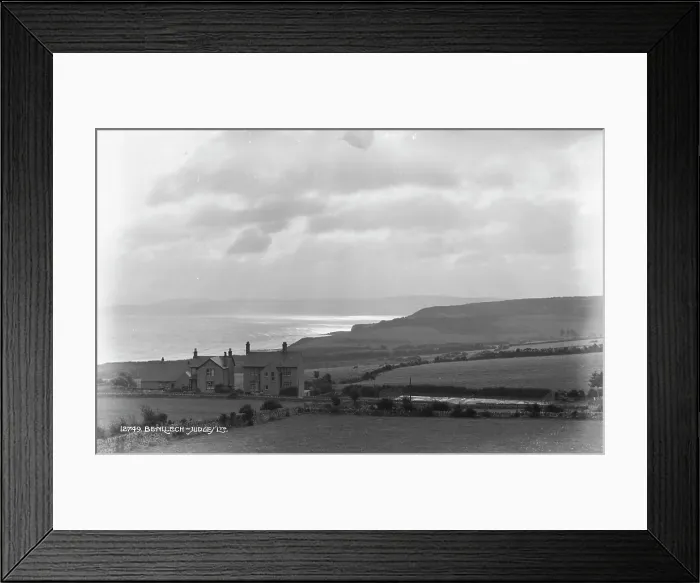 Framed Print : Coastal View of Benllech Framed Print : Coastal View of Benllech
