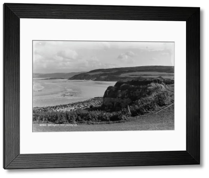 Framed Print : Scenic View of Benllech Bay Framed Print : Scenic View of Benllech Bay