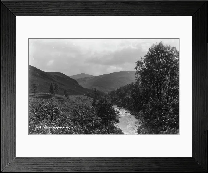 Framed Print : Scenic View of Tyn-y-Groes Framed Print : Scenic View of Tyn-y-Groes