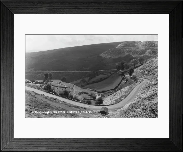 Framed Print : The Horse Shoe Pass Framed Print : The Horse Shoe Pass
