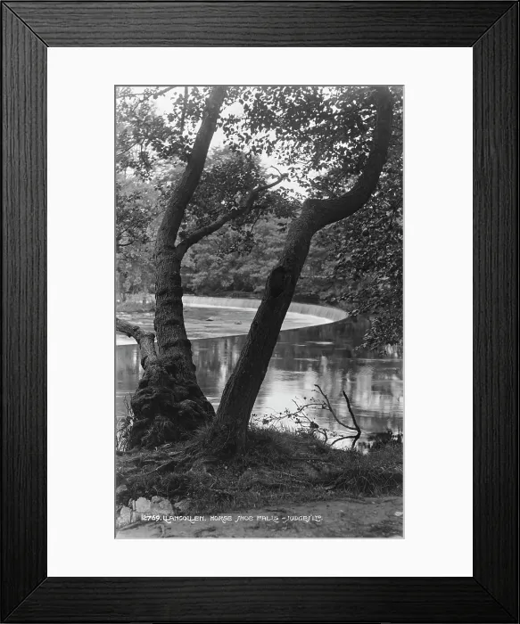 Framed Print : Llangollen Horse Shoe Falls Framed Print : Llangollen Horse Shoe Falls