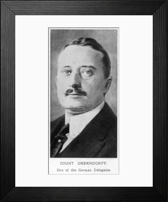 Framed Print : Count Oberndorff Framed Print : Count Oberndorff