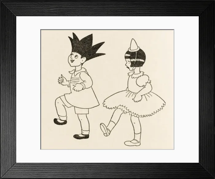 Framed Print : Children at a party Framed Print : Children at a party