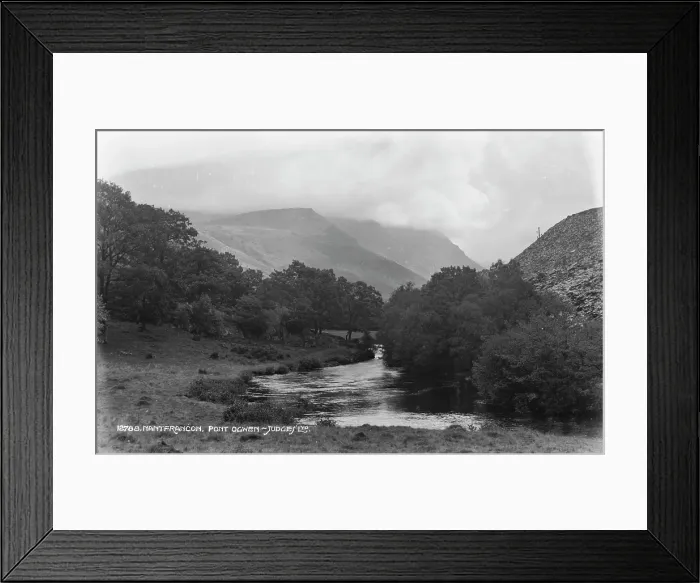 Framed Print : Scenic View of Nantfrancon Valley