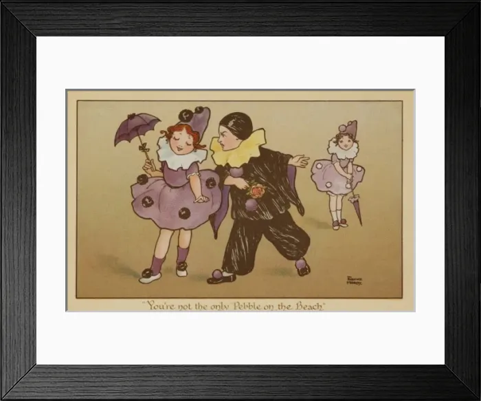 Framed Print : You re Not the Only Pebble on the Beach by Florence Hardy Framed Print : You re Not the Only Pebble on the Beach by Florence Hardy