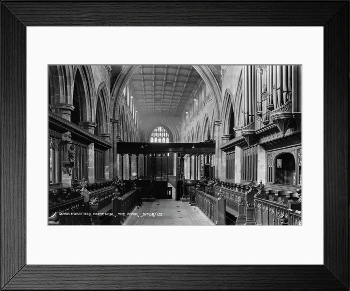 Framed Print : The Choir of Wakefield Cathedral