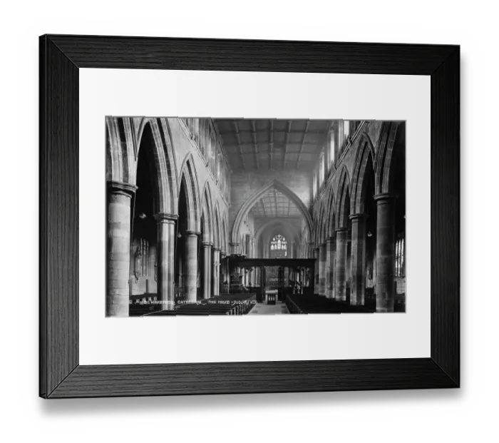 Framed Print : The Nave of Wakefield Cathedral Framed Print : The Nave of Wakefield Cathedral