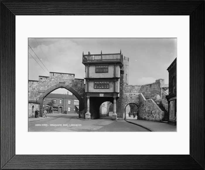 Framed Print : Walmgate Bar, York Framed Print : Walmgate Bar, York