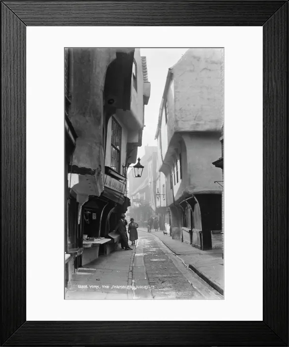 Framed Print : The Shambles, York Framed Print : The Shambles, York