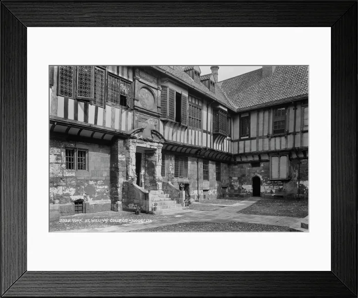 Framed Print : St. William's College Courtyard Framed Print : St. William's College Courtyard