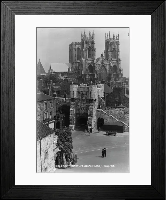 Framed Print : York Minster and Bootham Bar Framed Print : York Minster and Bootham Bar