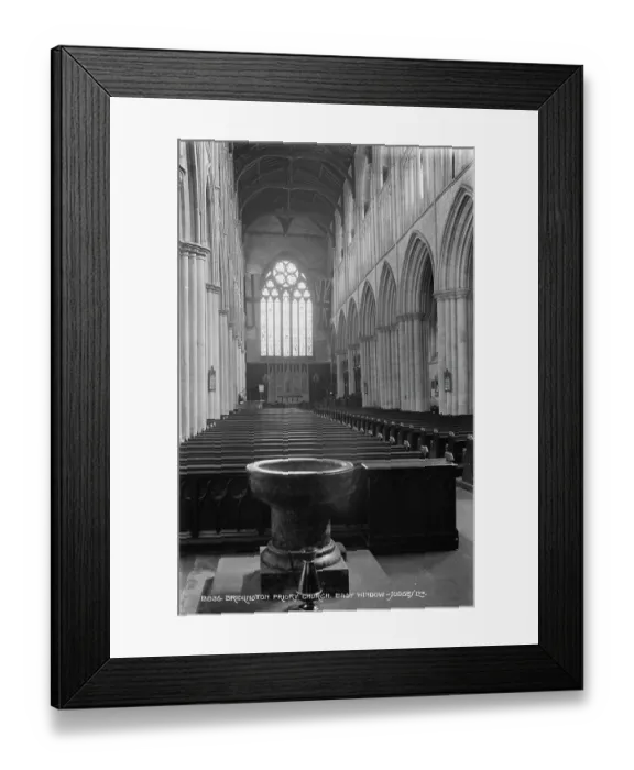 Framed Print : Interior of Bridlington Priory Church Framed Print : Interior of Bridlington Priory Church