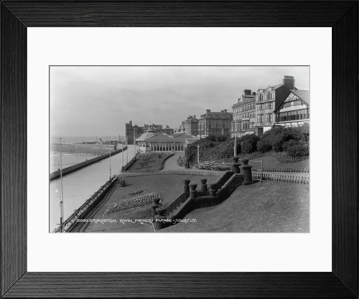 Framed Print : Scenic View of Royal Parade, Bridlington Framed Print : Scenic View of Royal Parade, Bridlington