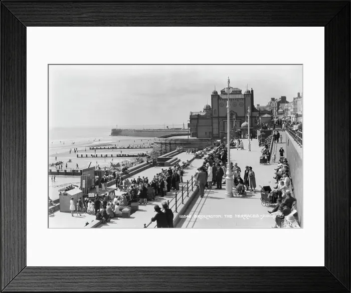 Framed Print : A Day at the Beach in Bridlington Framed Print : A Day at the Beach in Bridlington