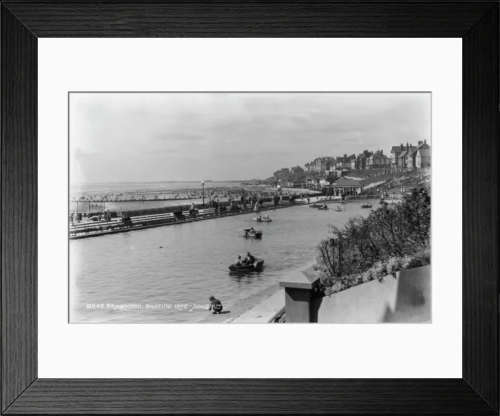 Framed Print : Boating at Bridlington Framed Print : Boating at Bridlington