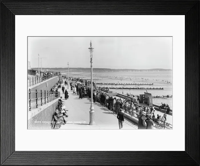Framed Print : Busy Day at Bridlington Beach Framed Print : Busy Day at Bridlington Beach
