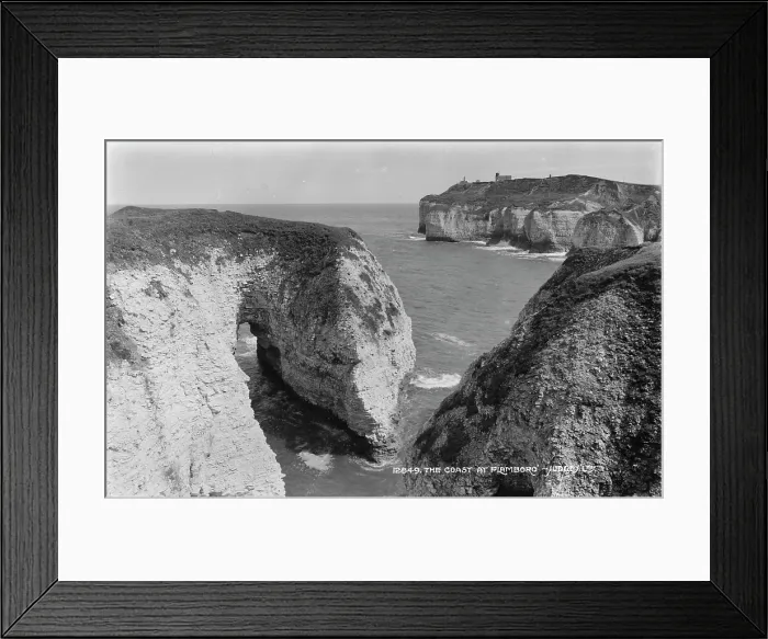 Framed Print : The Coast at Flamboro Framed Print : The Coast at Flamboro