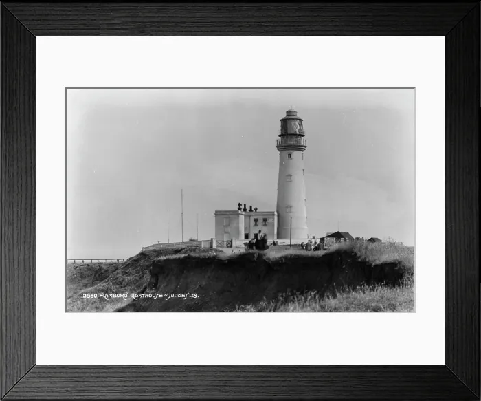 Framed Print : Flamboro Lighthouse Framed Print : Flamboro Lighthouse