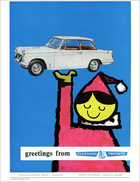 Standard Triumph car advertisement