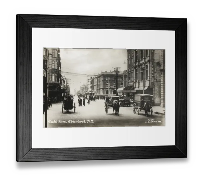 Framed Print : Christchurch, New Zealand Framed Print : Christchurch, New Zealand
