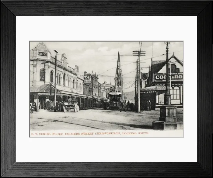 Framed Print : Christchurch, New Zealand Framed Print : Christchurch, New Zealand