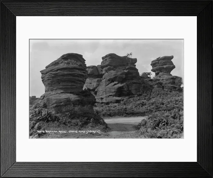 Framed Print : Brimham Rocks, Castle Ruin Framed Print : Brimham Rocks, Castle Ruin