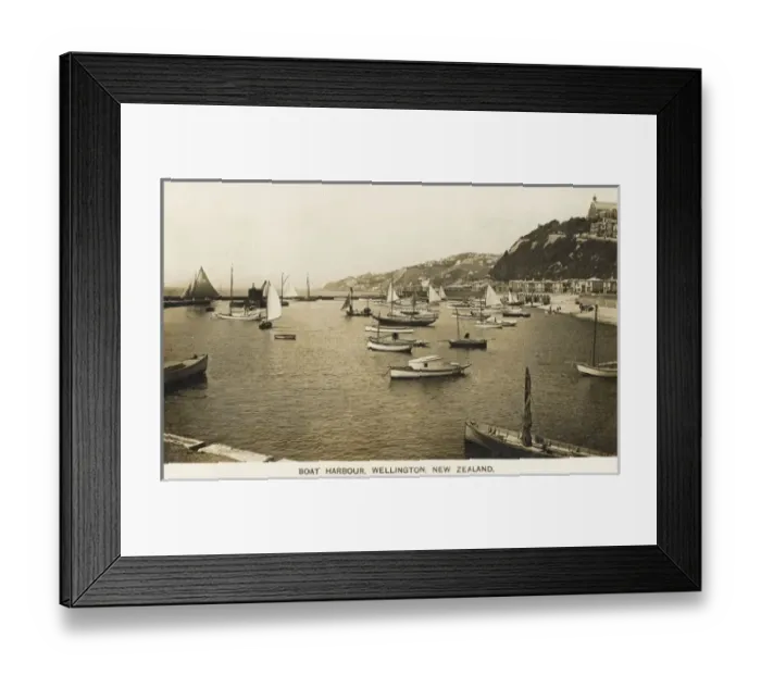 Framed Print : Wellington, New Zealand Framed Print : Wellington, New Zealand