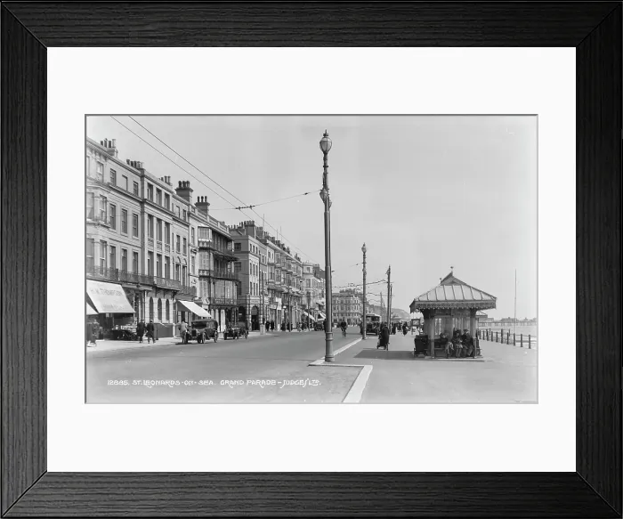 Framed Print : Grand Parade, St. Leonards-on-Sea Framed Print : Grand Parade, St. Leonards-on-Sea